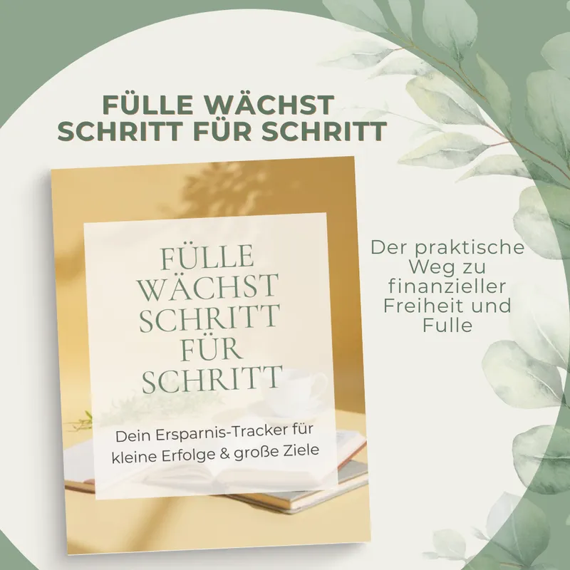 Fülle wächst Schritt für Schritt | Dein Workbook für nachhaltigen Wohlstand & innere Überflussmentalität