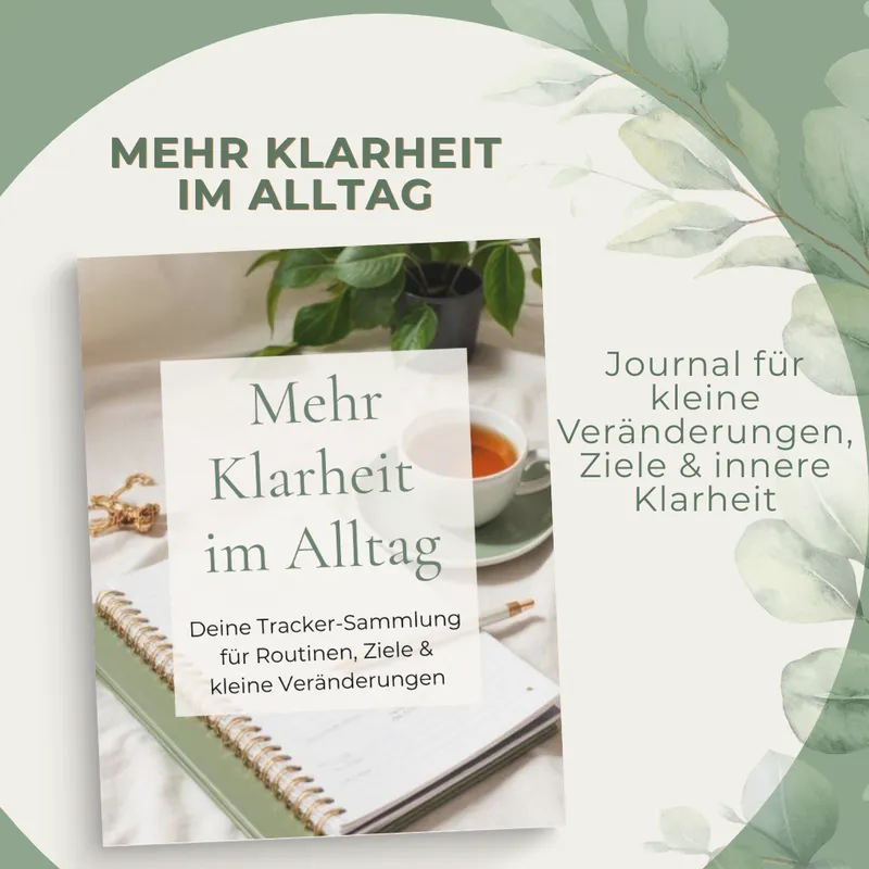 Mehr Klarheit im Alltag | Dein Tracker-Journal für strukturierte Routinen, Ziele & sichtbare Veränderung