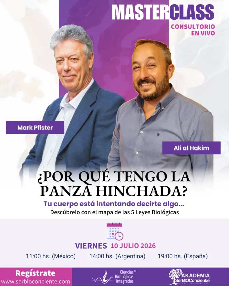 MasterCalss: ¿Por qué tengo la panza hinchada? - PAGO EN EUROS
