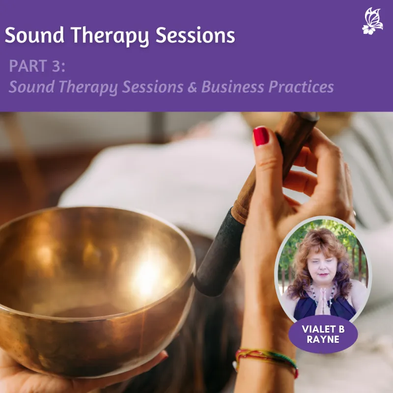 Sound Therapy Part 3 ONLINE Sound Therapy Sessions (3 Prices)