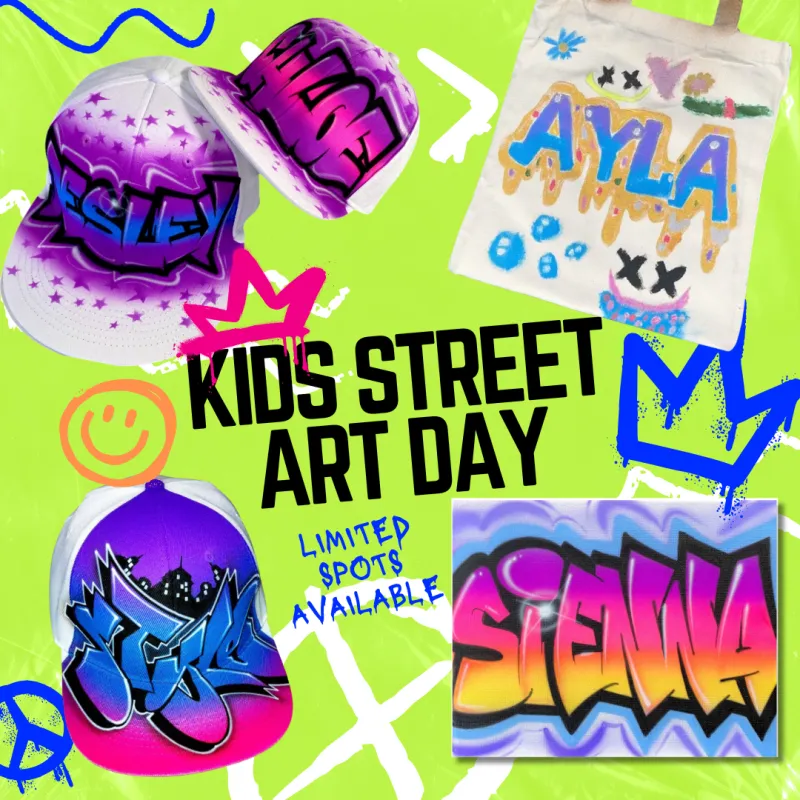 Wed 1st July: Graffiti & Street Art Day