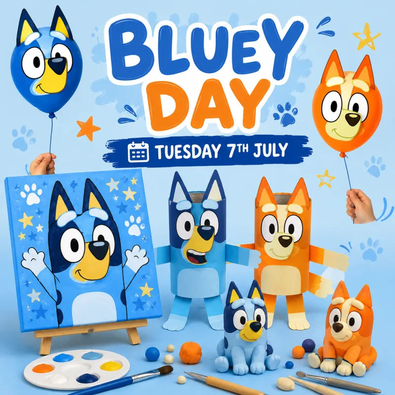 Tues 7th July: Bluey Day