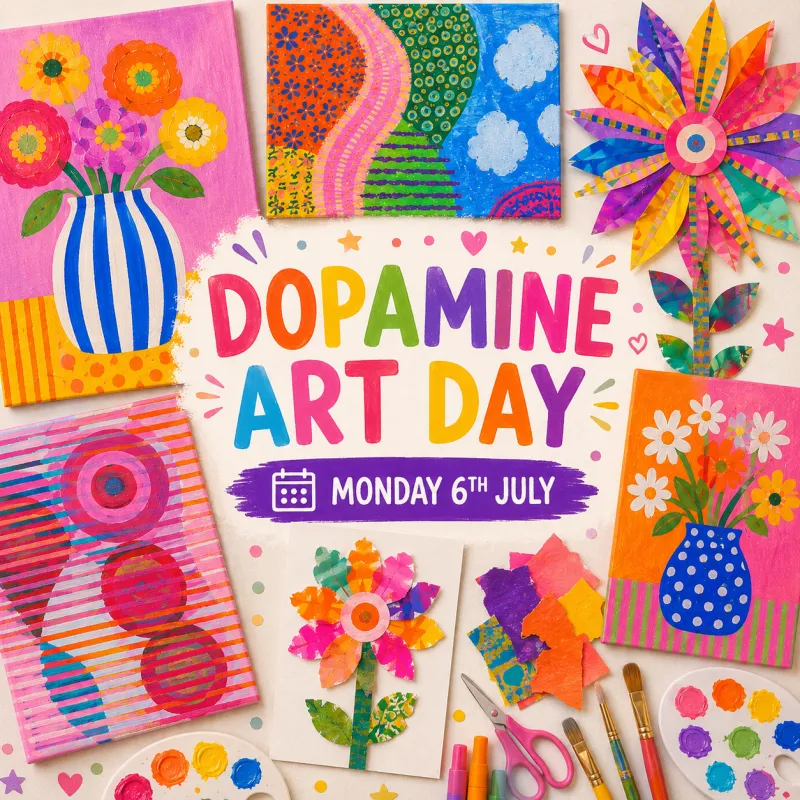 Mon 6th July: Dopamine Art Day