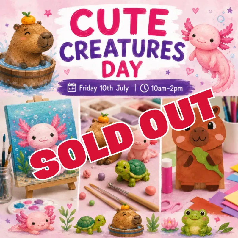 Fri 10th July Cute Creatures Day
