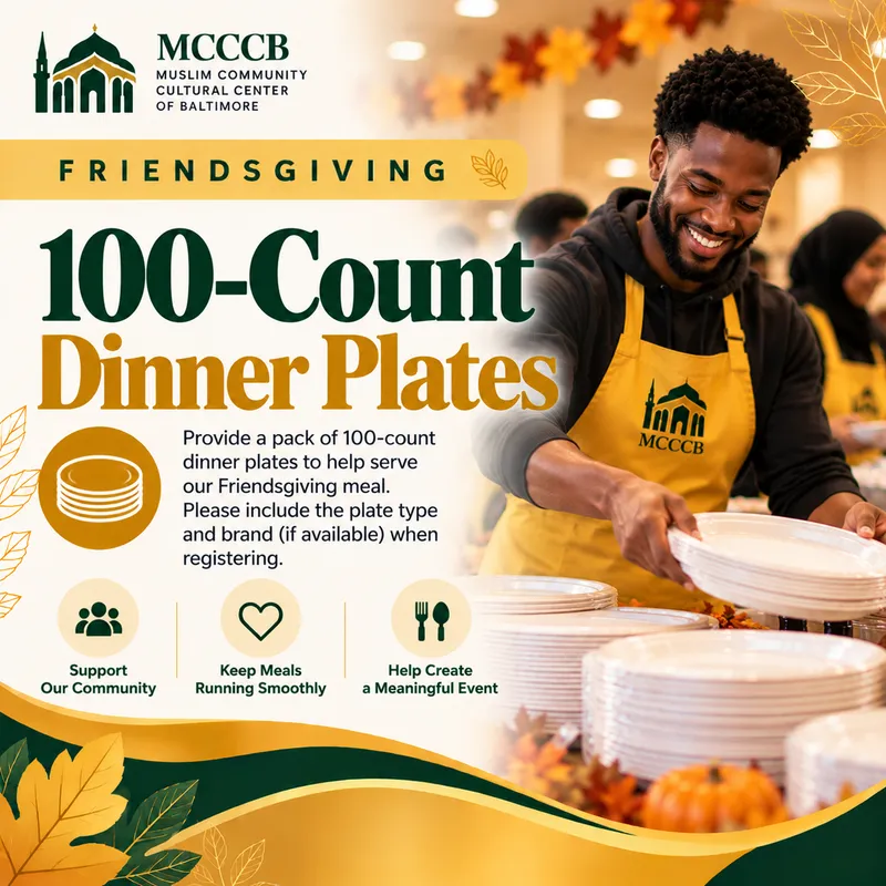 Friendsgiving – 100-Count Dinner Plates