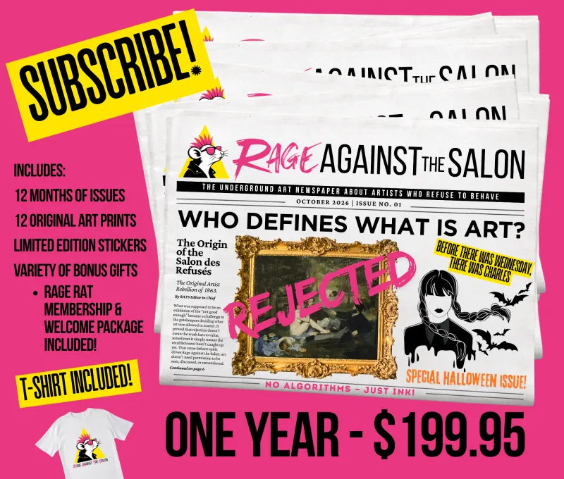 1 Year (12 Months) of Rage Against the Salon Newspaper