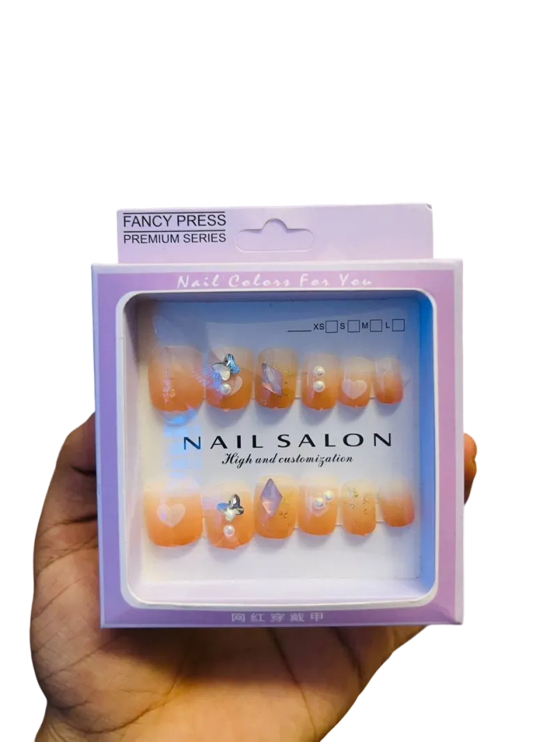 Artisan Hand-Painted Press-On Nails