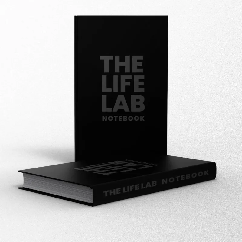 The Life Lab Notebook (hardcover black)