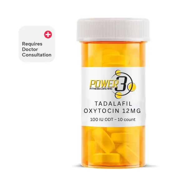 Tadalafil/Oxytocin 12mg/100 IU ODT - 10 Count