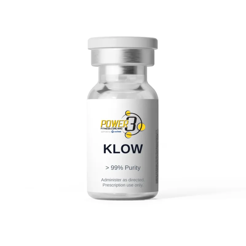 KLOW (BPC-157 / GHK-CU / TB-500 / KPV) 10mg/50mg/10mg/10mg/mL (3mL) - Lyophilized