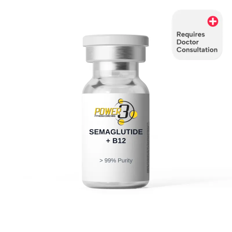 Semaglutide + B12 (2.5mg/1mg, 2mL) 1.25 mg / 0.5 mg per mL