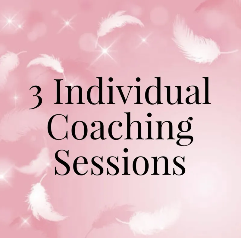 3 Individual Coaching Sessions