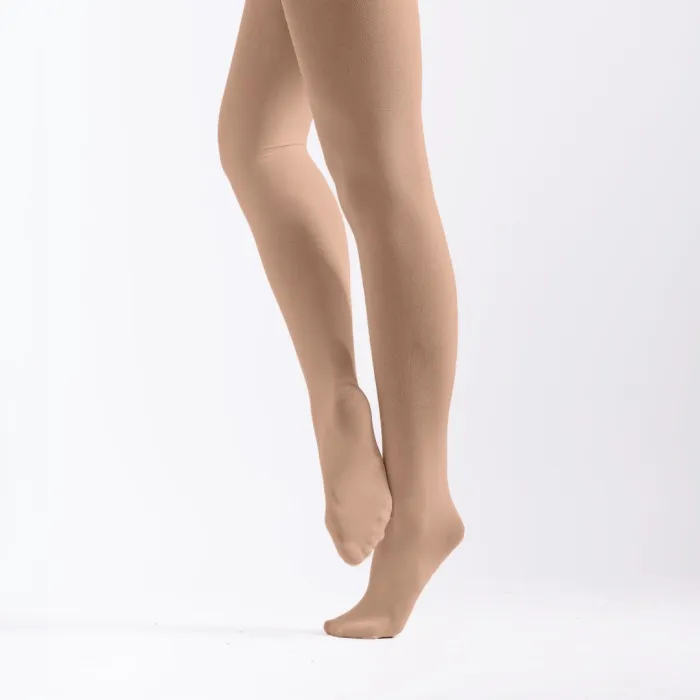 Tan Footed Tights - For Shows