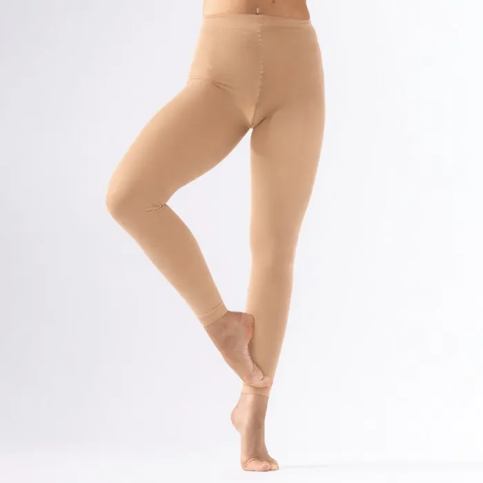 Tan Footless Tights -For Shows