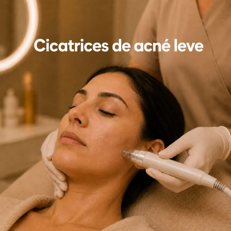 Cicatrices de Acné Leve