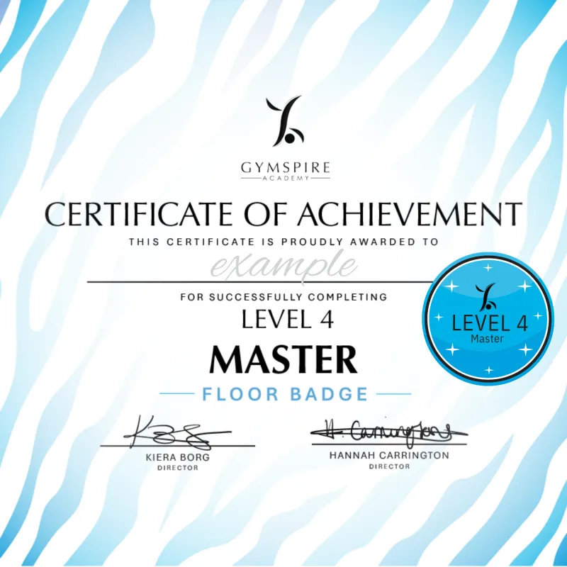 Level 4 - Master - Floor