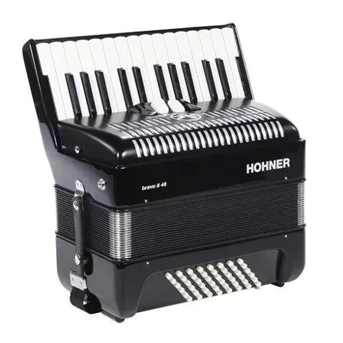 Hohner Bravo II 48 (Black)