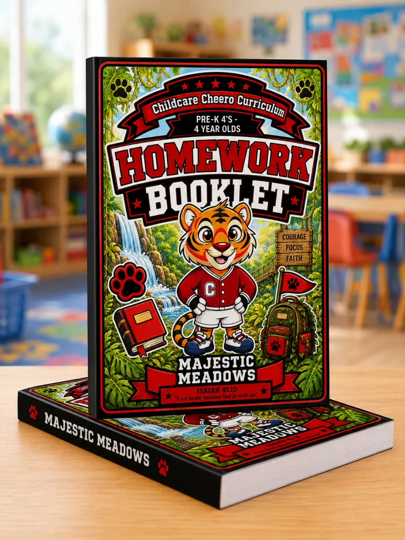 Senior Homework Booklet | Pre-K 4’s, Age 4