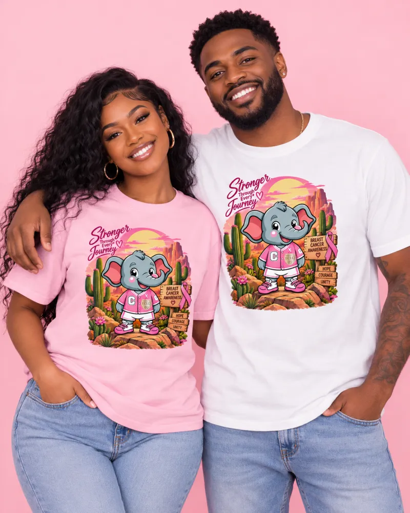 Unisex classic tee tronger Through Every Journey