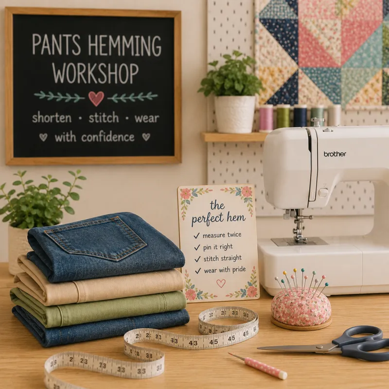 October 3rd | Pants Hemming Workshop
