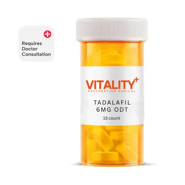 Tadalafil 6mg ODT - 15 Count