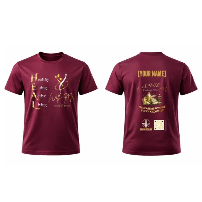 HWM Challenge 2026 - ADULT - Founding Member Limited Edition T-Shirt - Burgundy