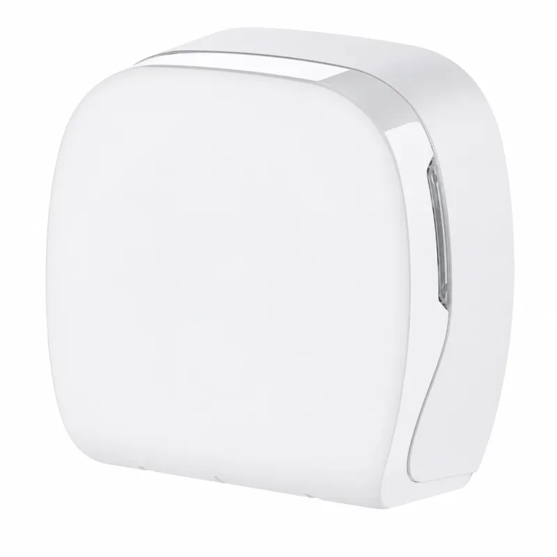 Jumbo Toilettenpapierspender, weiß matt, für Rollen bis Ø 25 cm