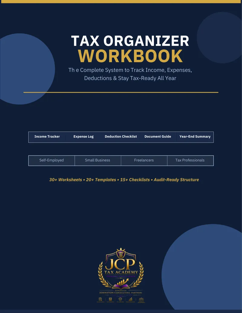Tax Organizer Workbook