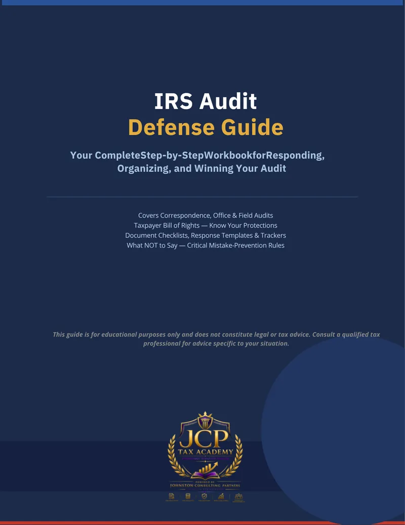 IRS Audit Defense Guide