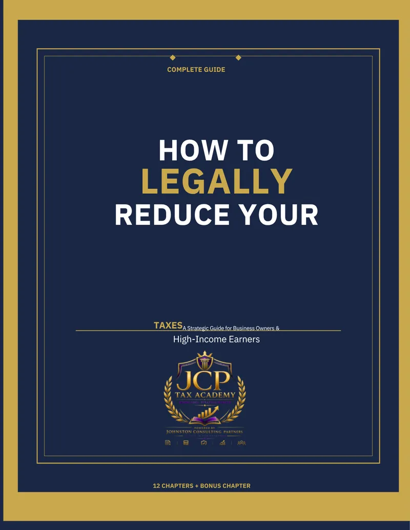 How To Reduce Your Taxes Legally