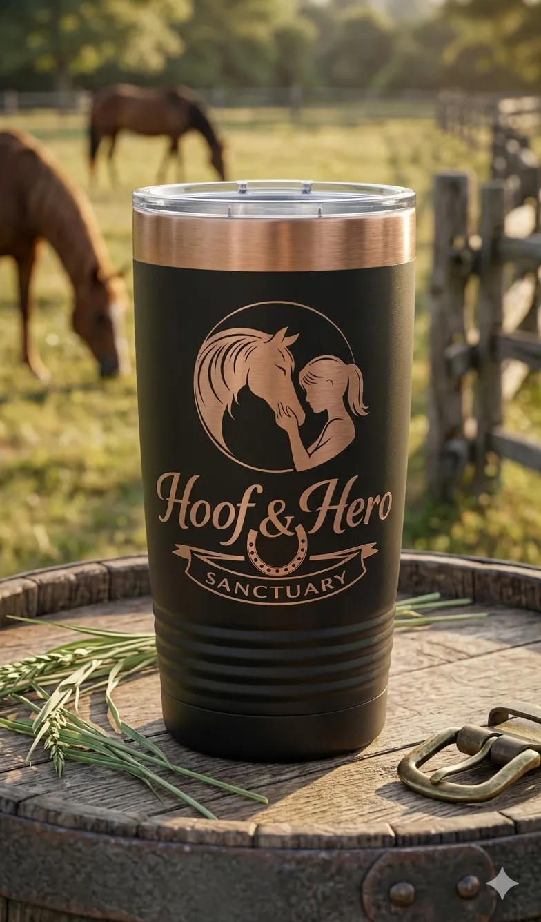 Hoof & Hero Sanctuary 20 oz Commemorative Tumbler