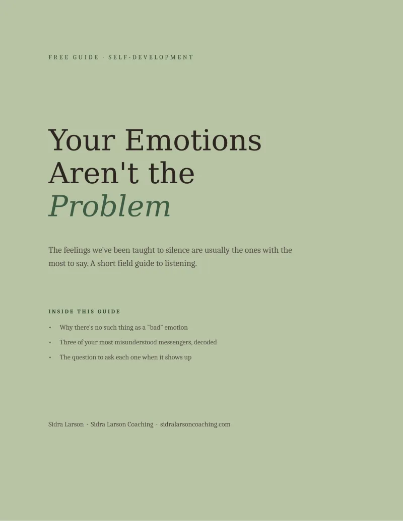 Your Emotions Aren't the Problem