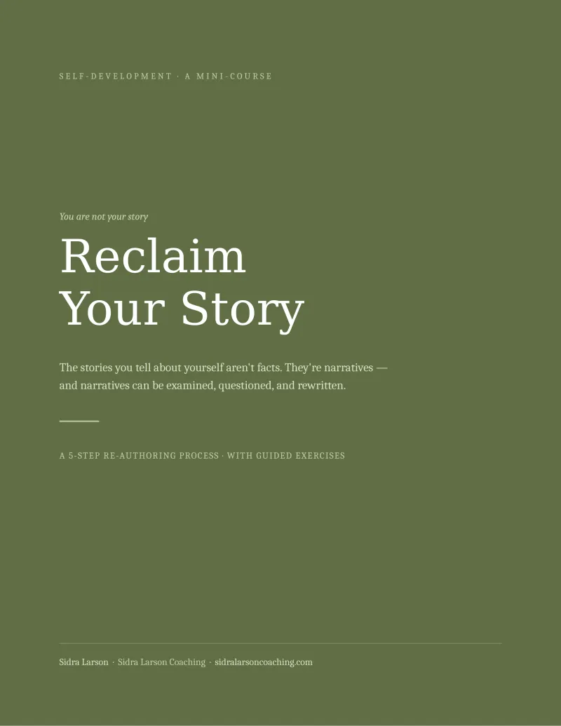 Reclaim Your Story