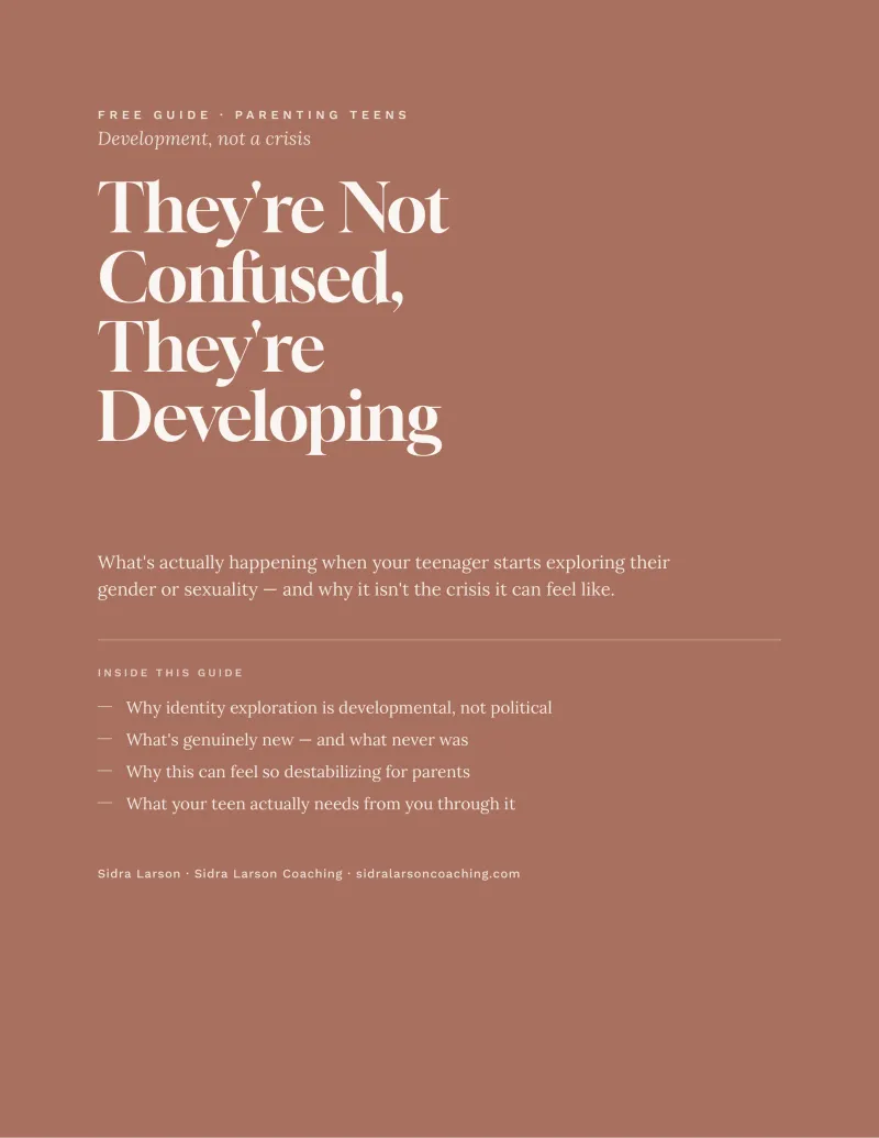 They're Not Confused, They're Developing
