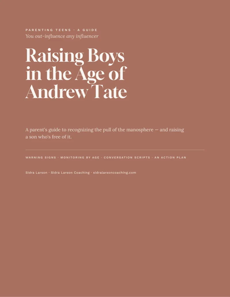 Raising Boys in the Age of Andrew Tate