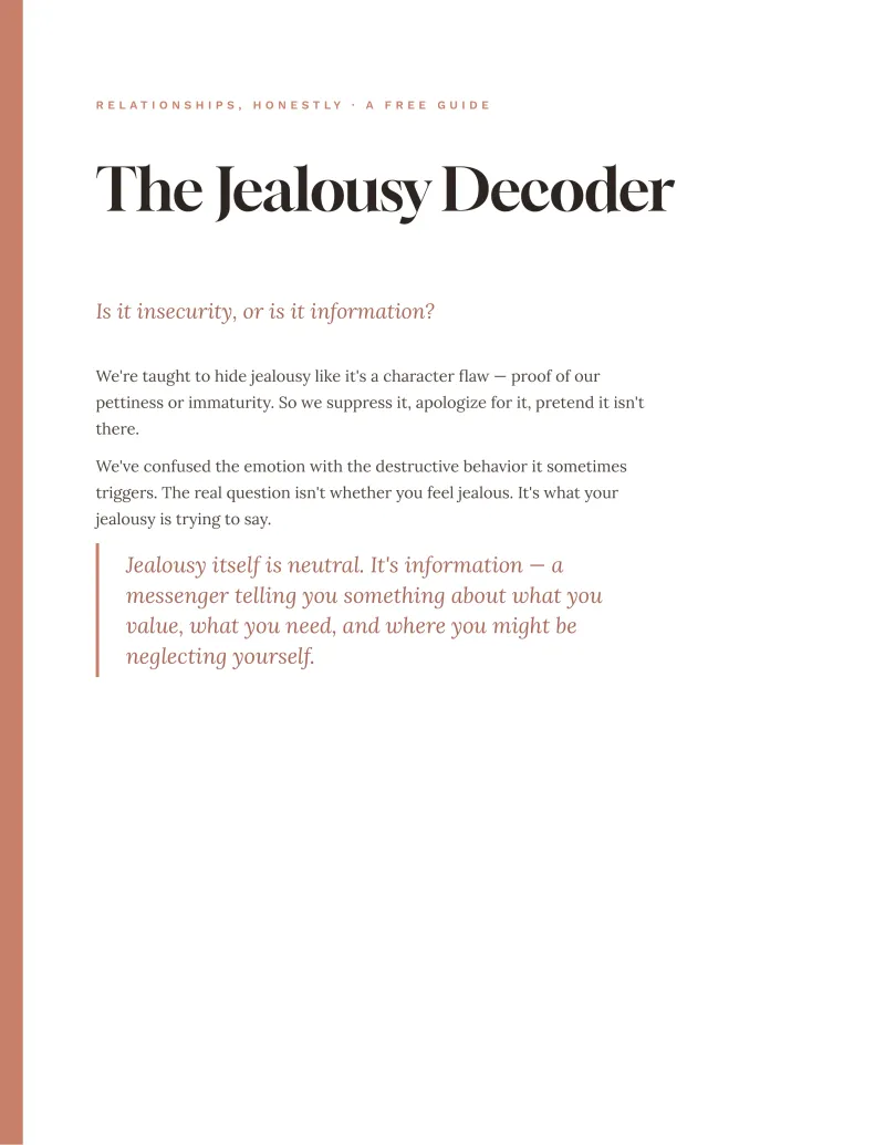 The Jealousy Decoder
