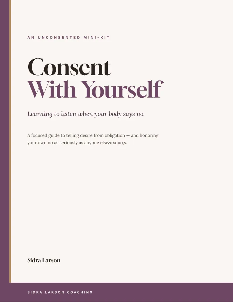Consent With Yourself