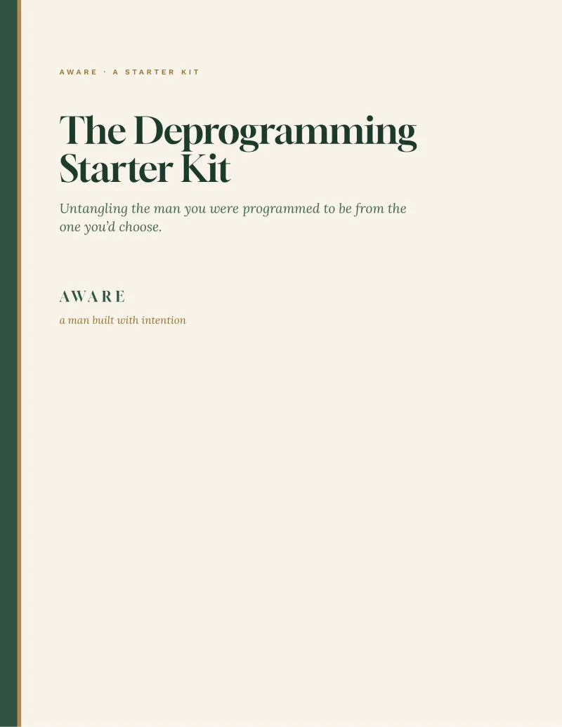The Deprogramming Starter Kit