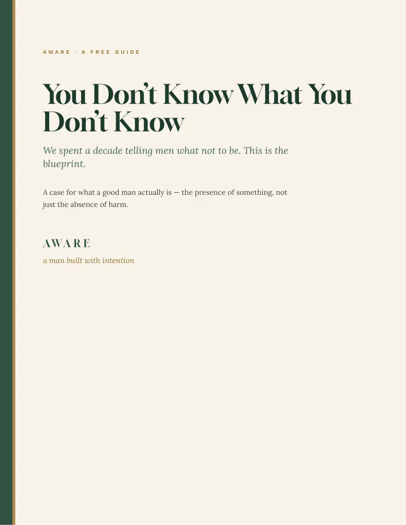 You Don't Know What You Don't Know