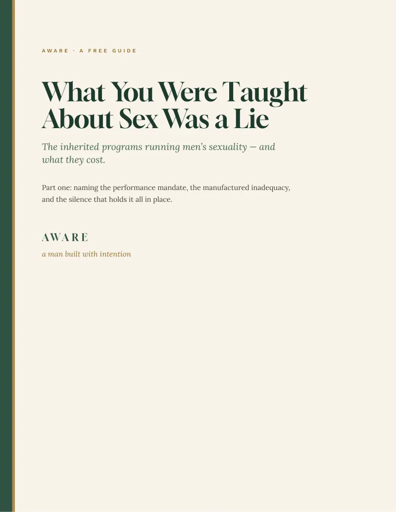 What You Were Taught About Sex Was a Lie