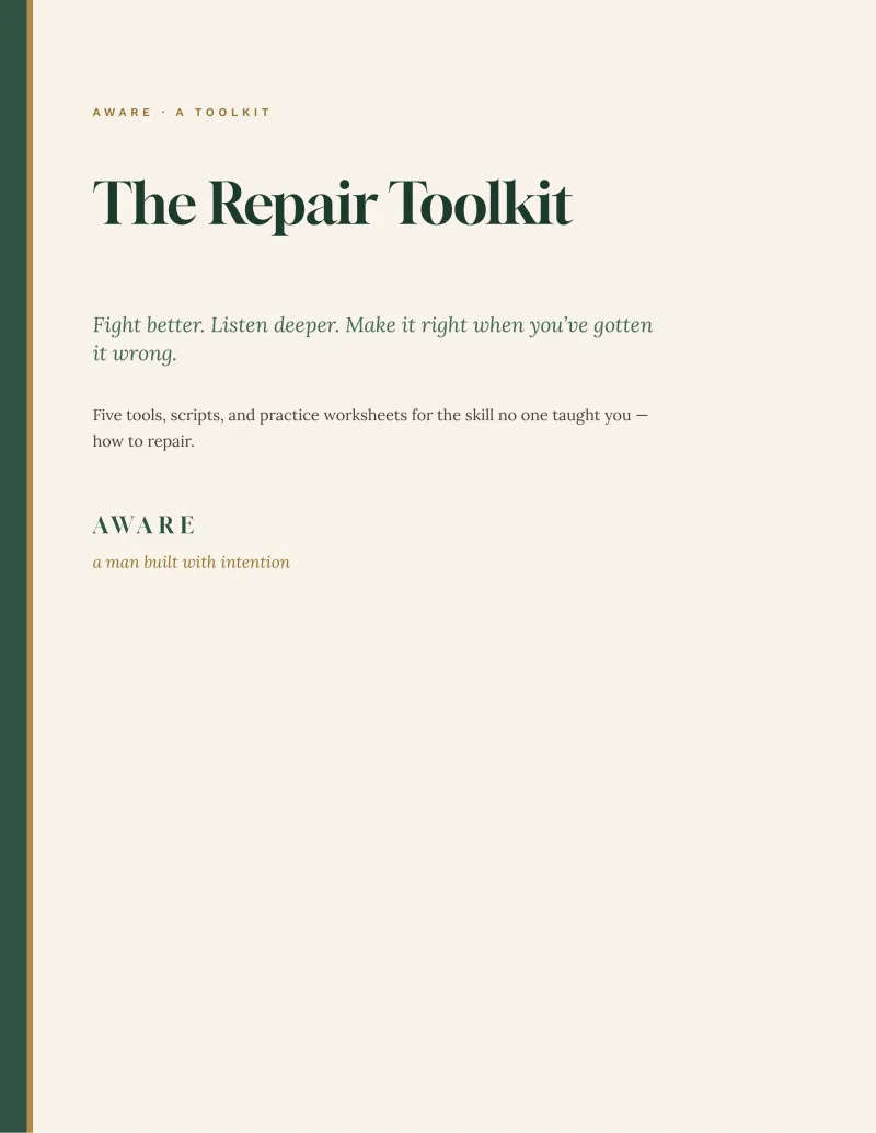 The Repair Toolkit