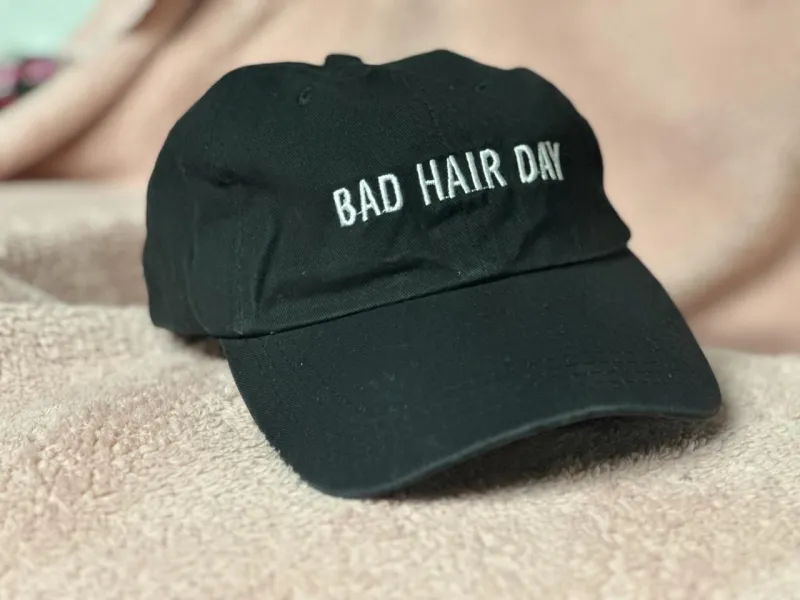Bad Hair Day Novelty Cap