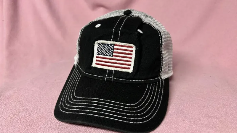 American Flag Trucker