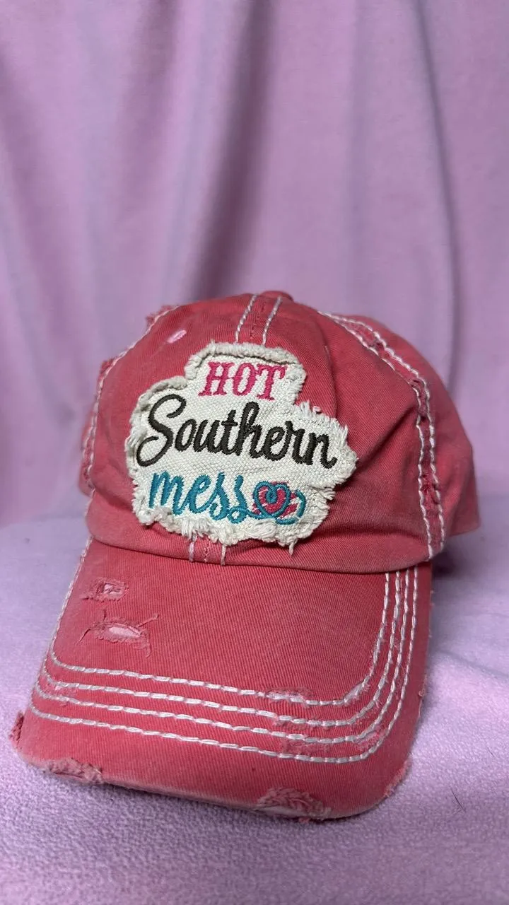 Hot Southern Mess Novelty Cap