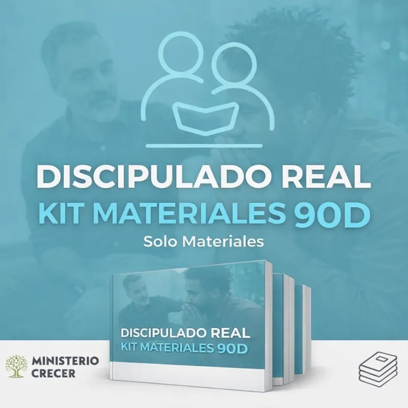 Discipulado Real – Kit Materiales 90D