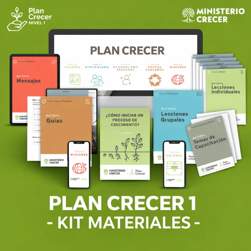 Plan Crecer 1 - Kit materiales 397