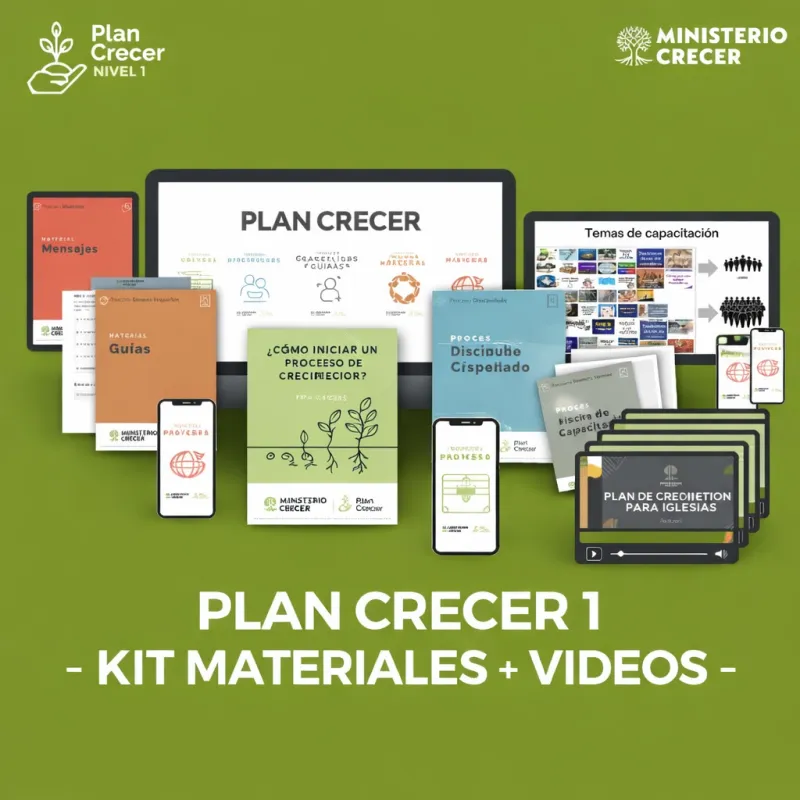 Plan Crecer 1 - Kit materiales + Videos