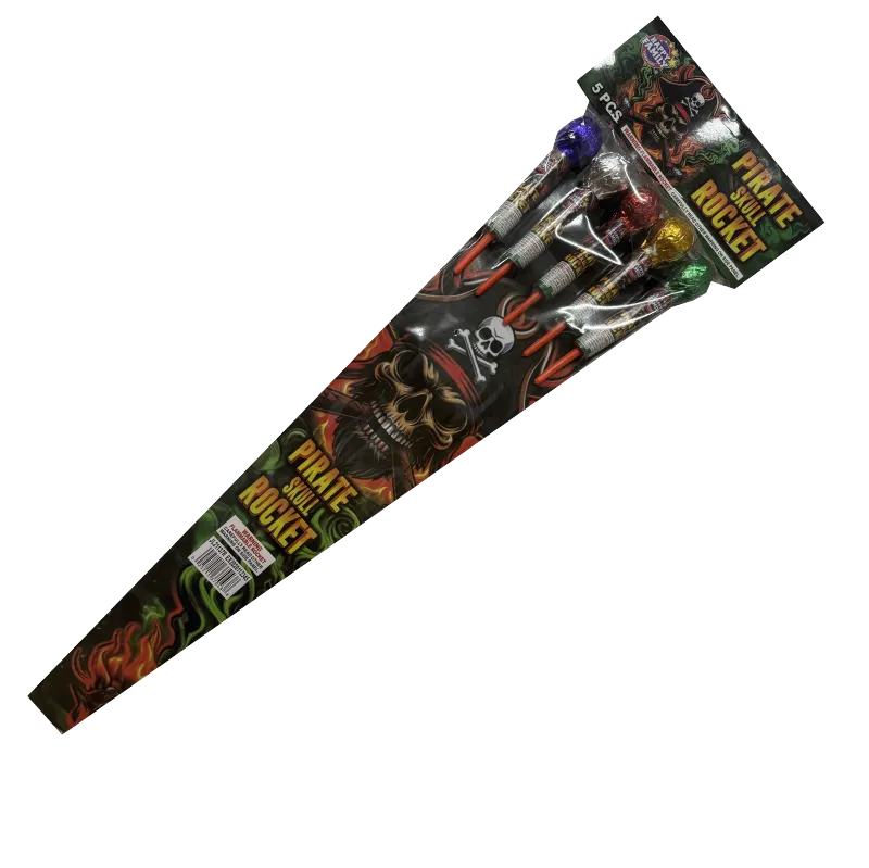 Pirate skull rocket