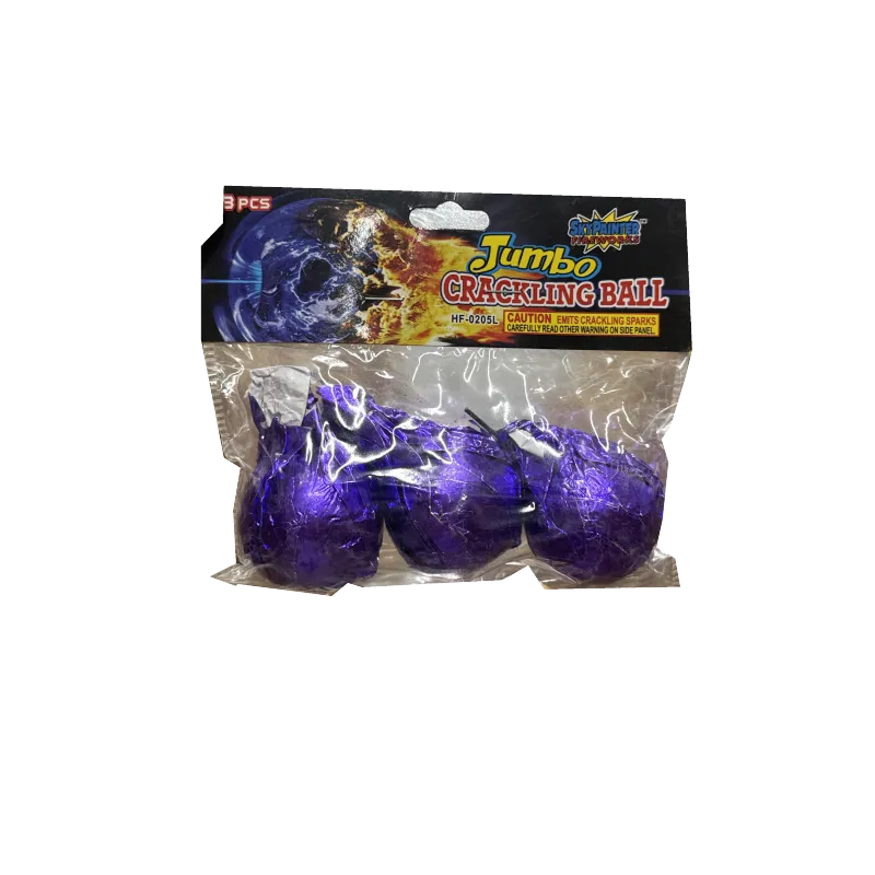 Jumbo crackling balls