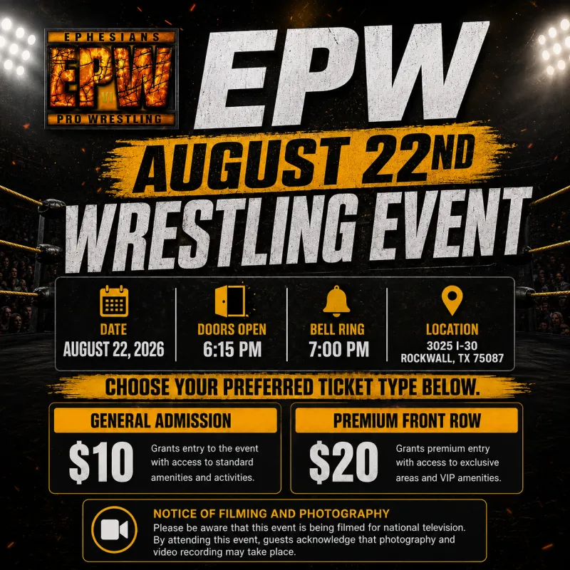 EPW August 22nd Wrestling Event